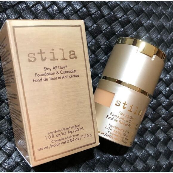 STILA - NWT - Stay All Day Foundation and Concealer. Golden 10 - Picture 7 of 16